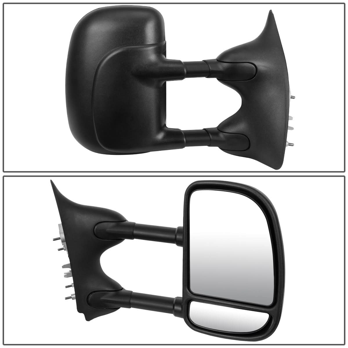 99-07 Ford F-250 F-350 F-450 F-550 Super Duty Right Towing Mirror Manual