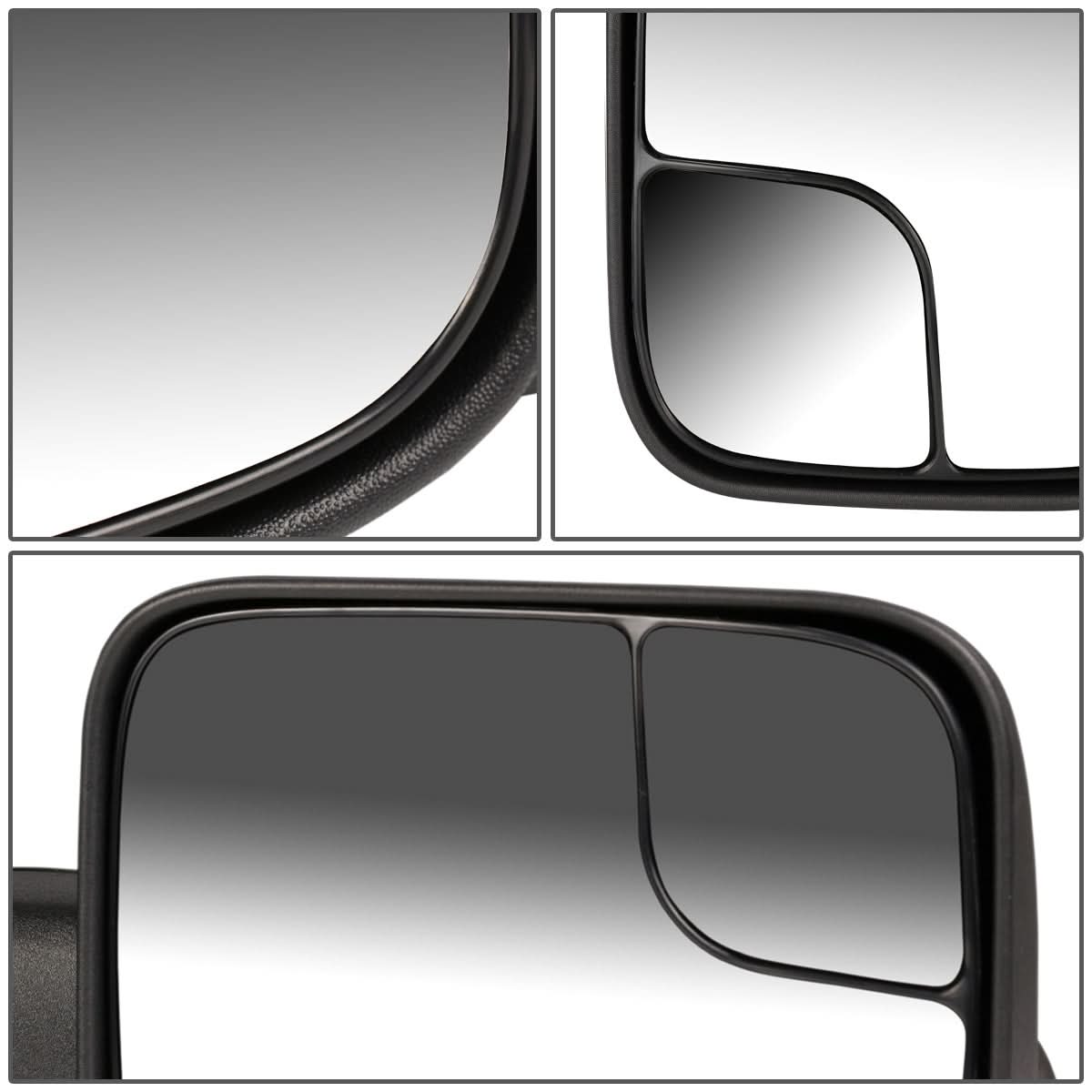02-09 Dodge Ram Manual Towing Mirrors w/ LED Amber Signal - Pair