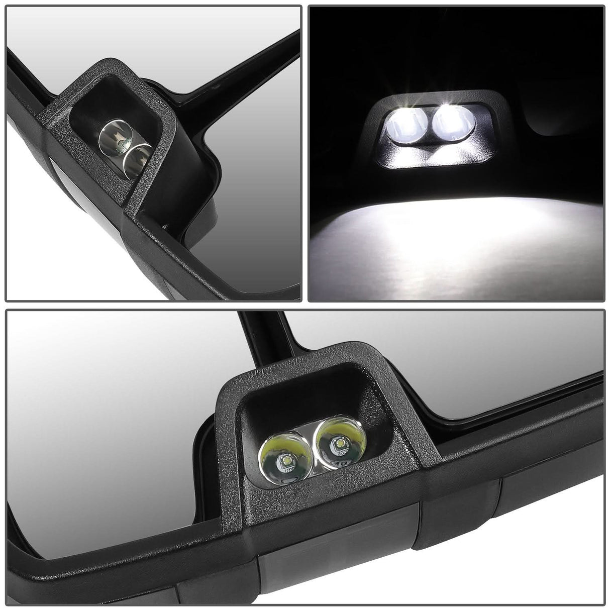 03-07 Chevy Silverado Sierra Tahoe Suburban Powered Heated LED Towing Mirrors
