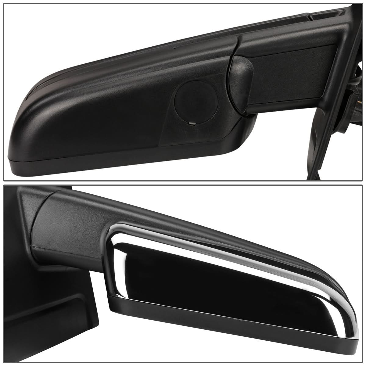 2004-2014 Ford F-150 Right Towing Mirror - Powered Heated Chrome