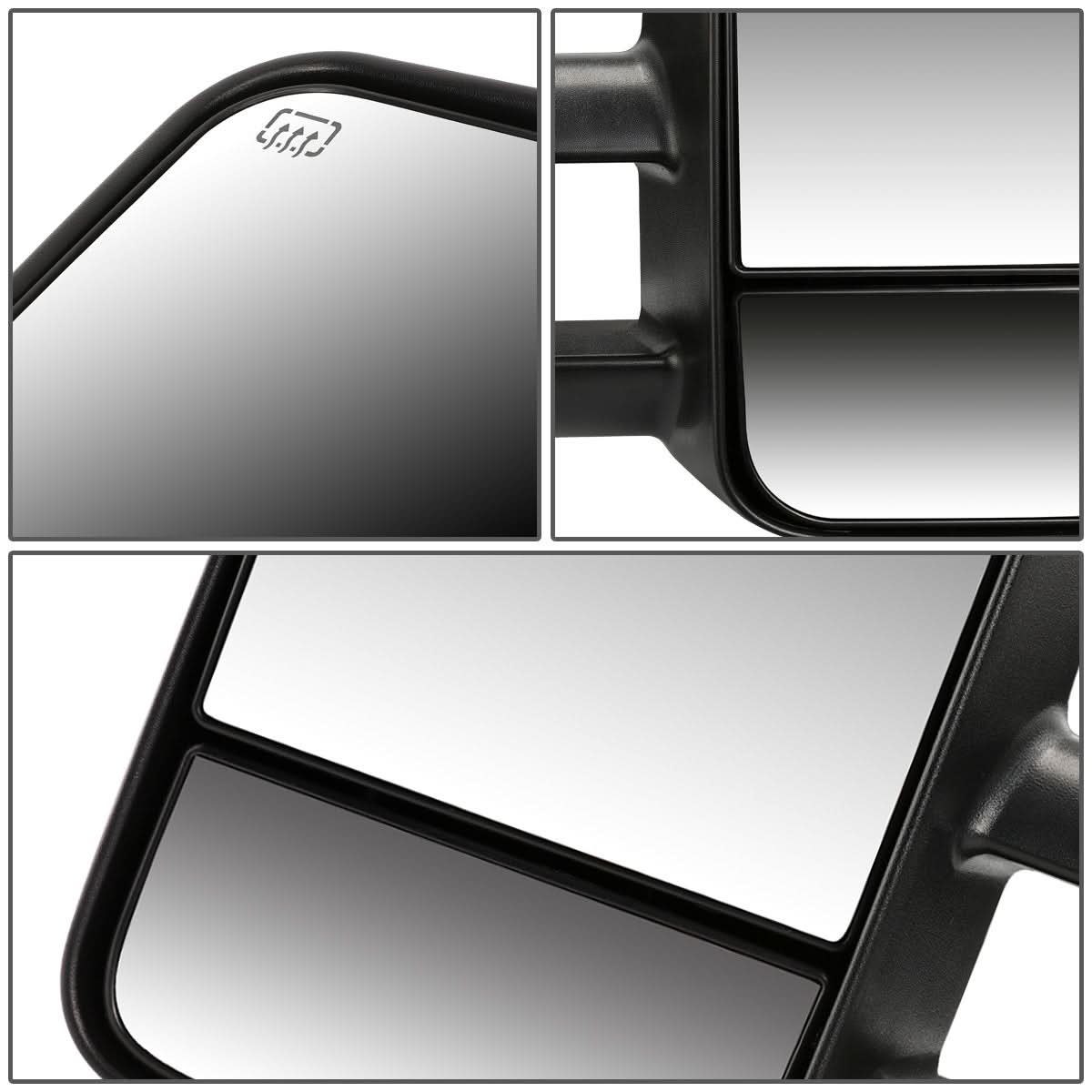 1999-2002 Chevrolet Silverado GMC Sierra Towing Mirror Pair Powered Heated
