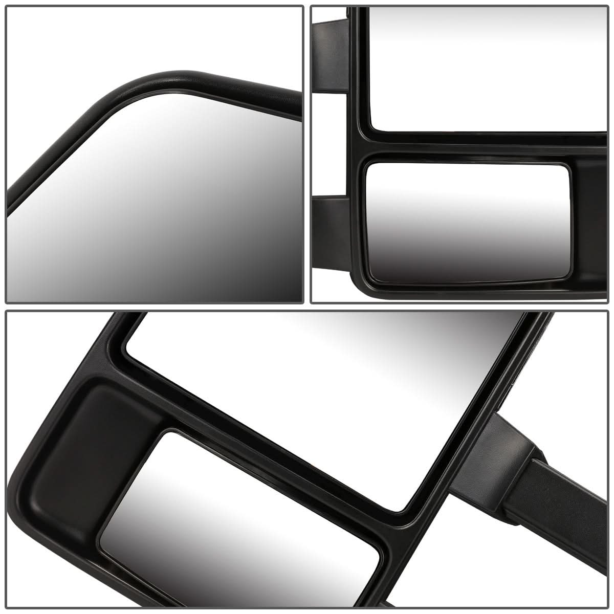 2008-2016 Ford F-250 F-350 F-450 F-550 Super Duty Manual Towing Mirrors