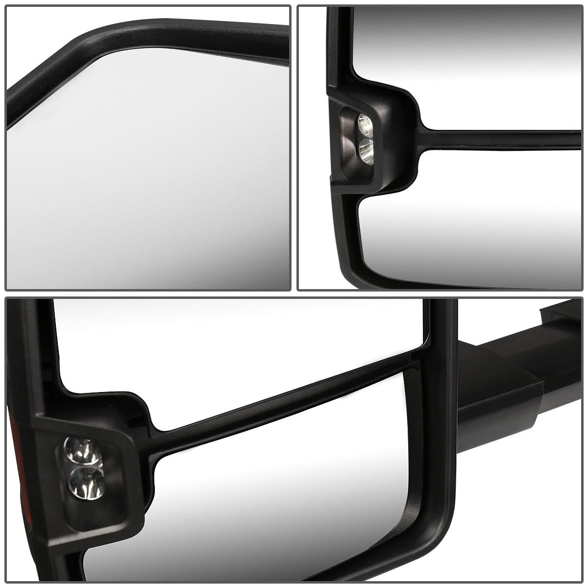 1999-2006 Chevrolet Silverado GMC Sierra Towing Mirrors LED Signal Pair