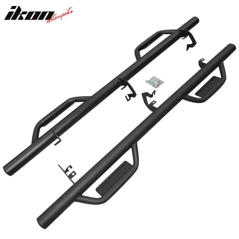 2007-2019 Chevy Silverado Sierra 1500 Extended Cab Black Running Board