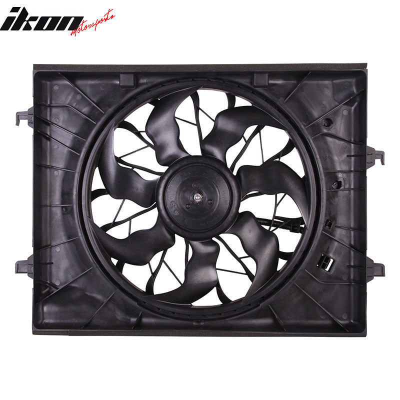 2016-2020 Kia Optima 2.4L W/ PWM Engine Radiator Cooling Fan Assembly