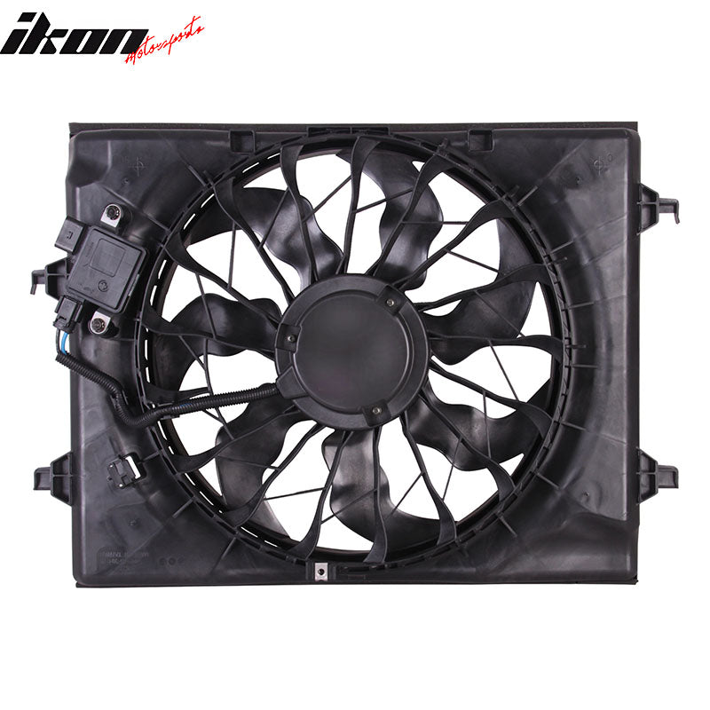 2016-2020 Kia Optima 2.4L W/ PWM Engine Radiator Cooling Fan Assembly