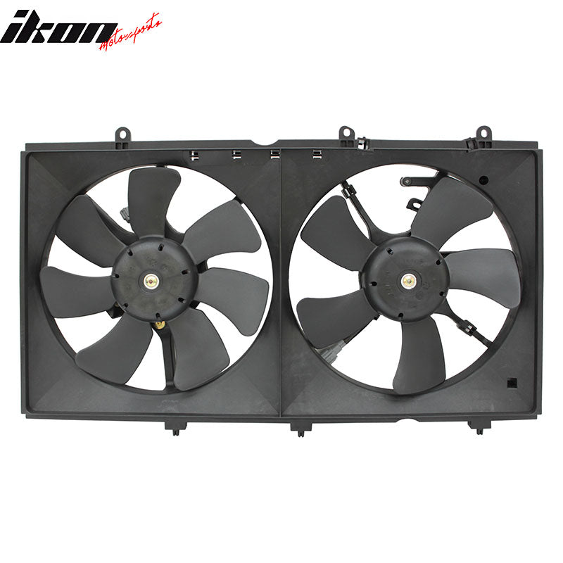 2002-2007 Mitsubishi Lancer 2.0L Engine A/C Condenser Dual Cooling Fan