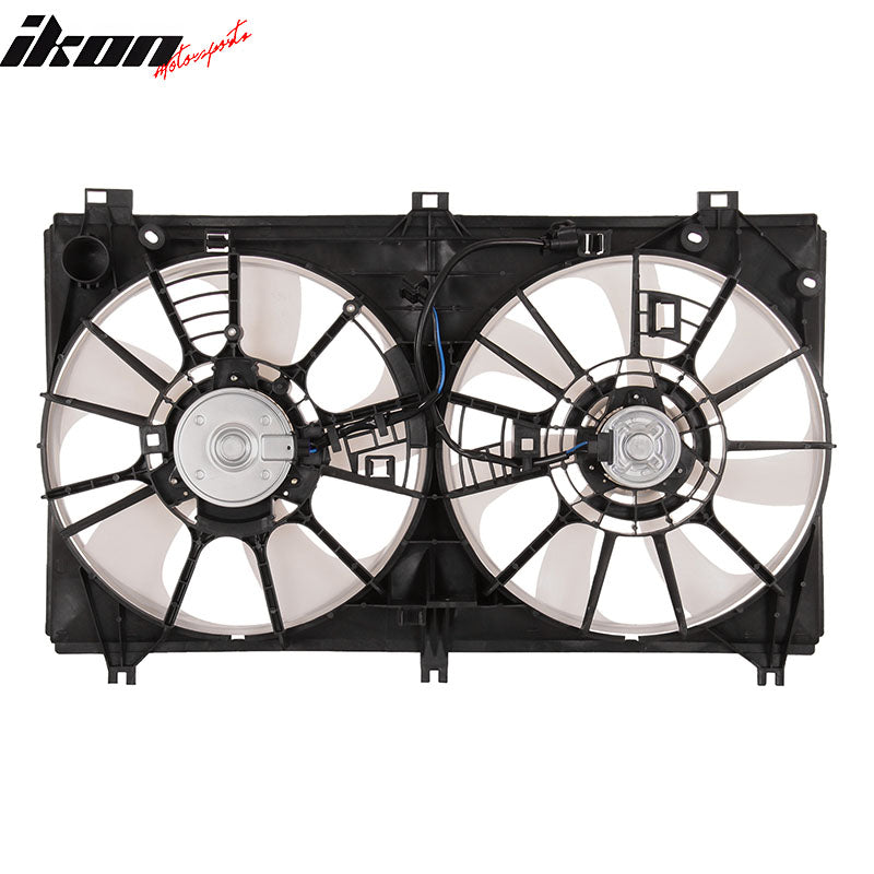 2014-2015 Lexus IS250 2.5L Engine Condenser Radiator Dual Cooling Fan