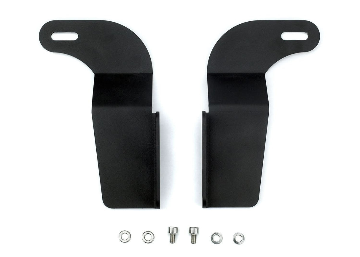 32" Lower Bumper Hidden LED Light Bar Mounting Brackets For 2005-2015 Toyota Tacoma