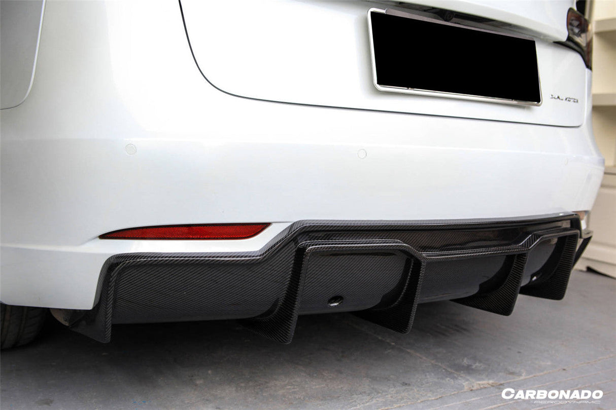 2017-2023 Tesla Model 3 VRS Style Carbon Fiber Rear Lip Diffuser