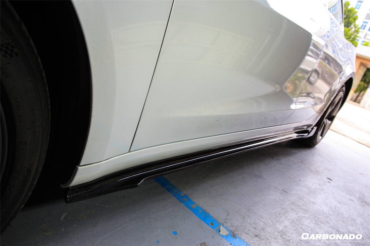 2017-2023 Tesla Model 3 VRS Style Carbon Fiber Side Skirts