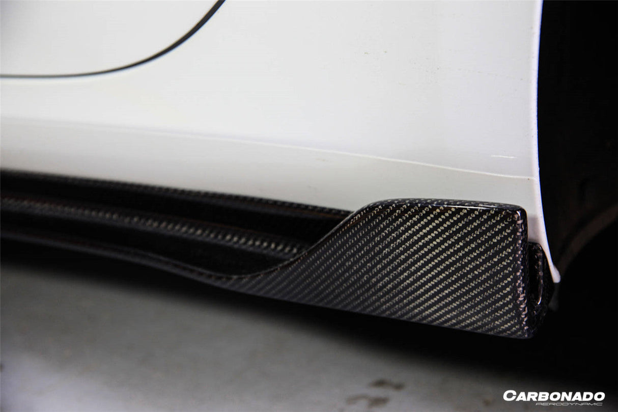 2017-2023 Tesla Model 3 VRS Style Carbon Fiber Side Skirts