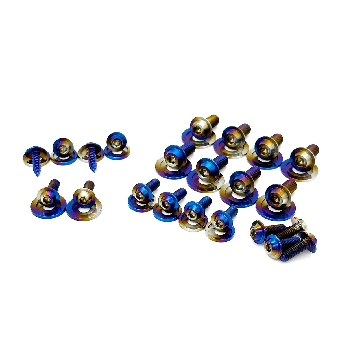 JDC Titanium Trunk Hardware Kit | Mitsubishi Evo X