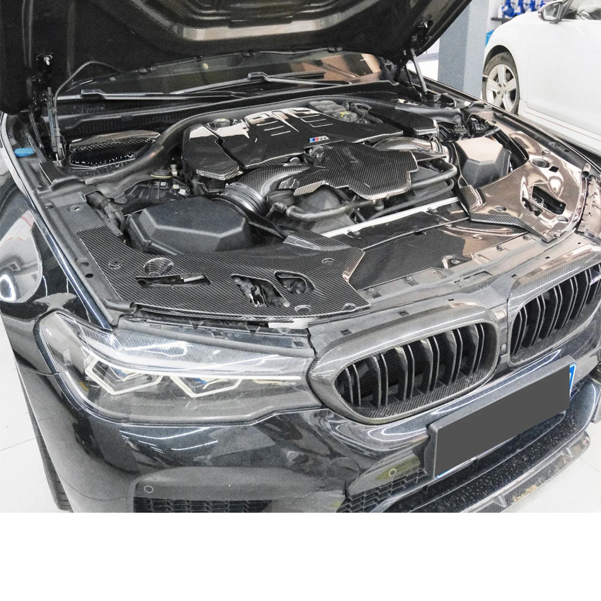 Carbon Fiber Complete Engine Bay Kit for BMW F90 M5 F91 F92 F93 M8 G30 5 Series