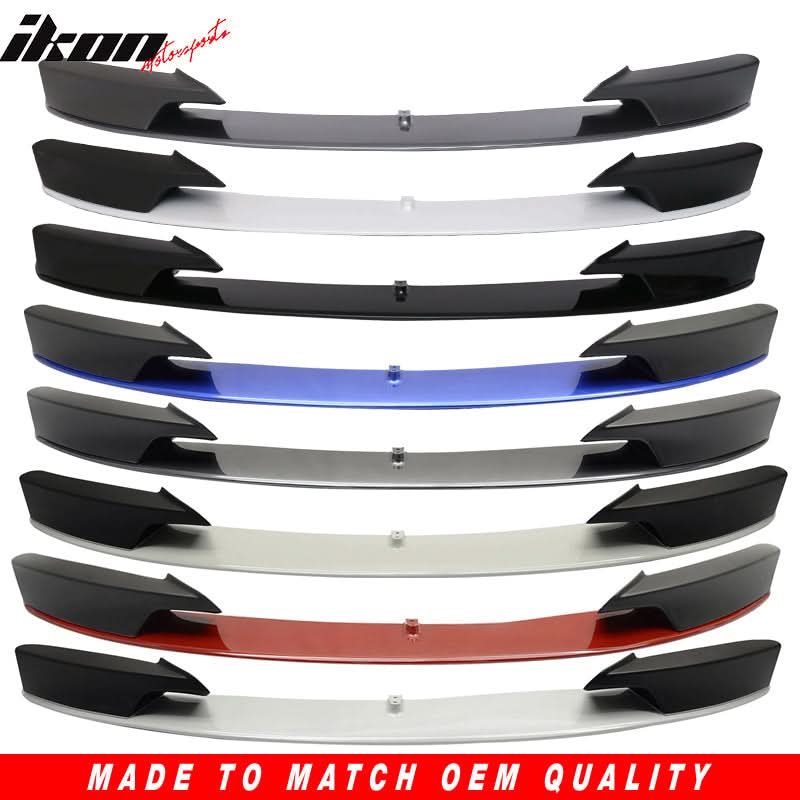 2012-2018Â BMW F30 3 Series P Style 2 Tone Painted Front Bumper Lip PP