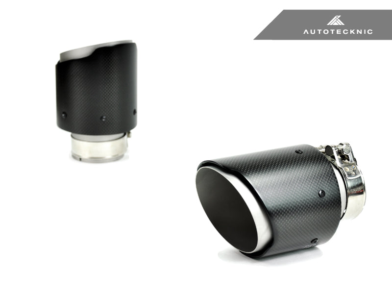 AutoTecknic Dry Carbon Fiber Exhaust Tip