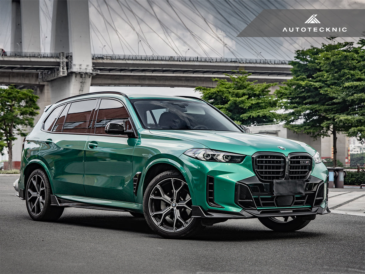 AutoTecknic Carbon Fiber Front Bumper Trim Set - G05 X5 M-Sport LCI