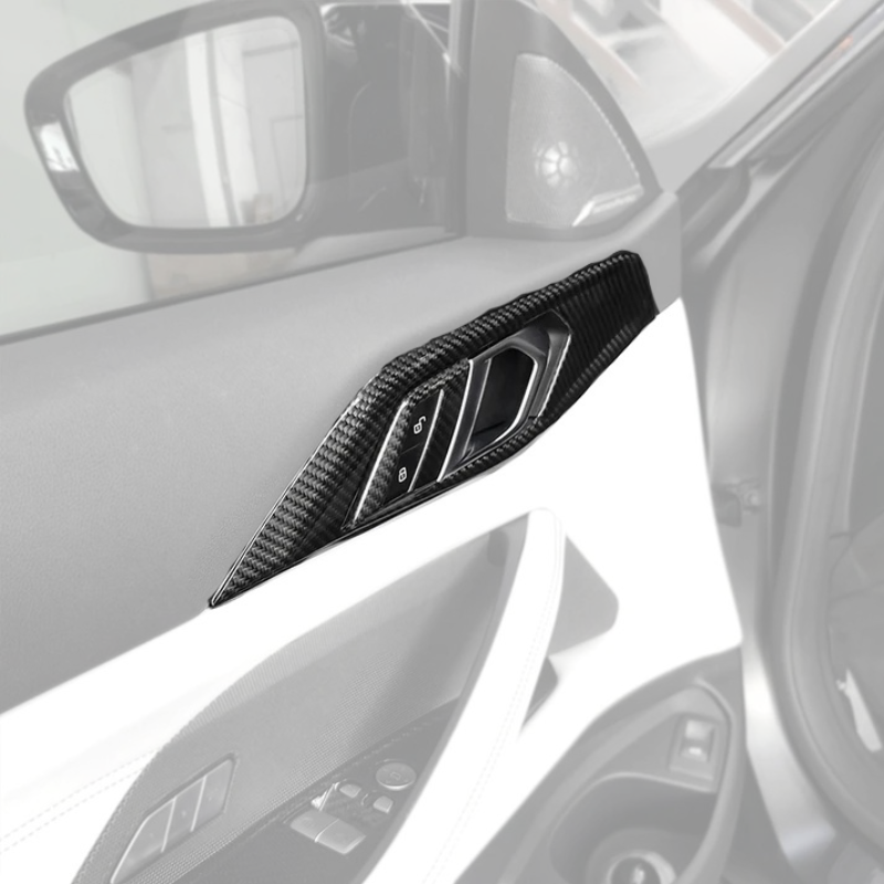BMW 4 Series G82 G22 Carbon Fiber Interior Door Trim Set (2021+)
