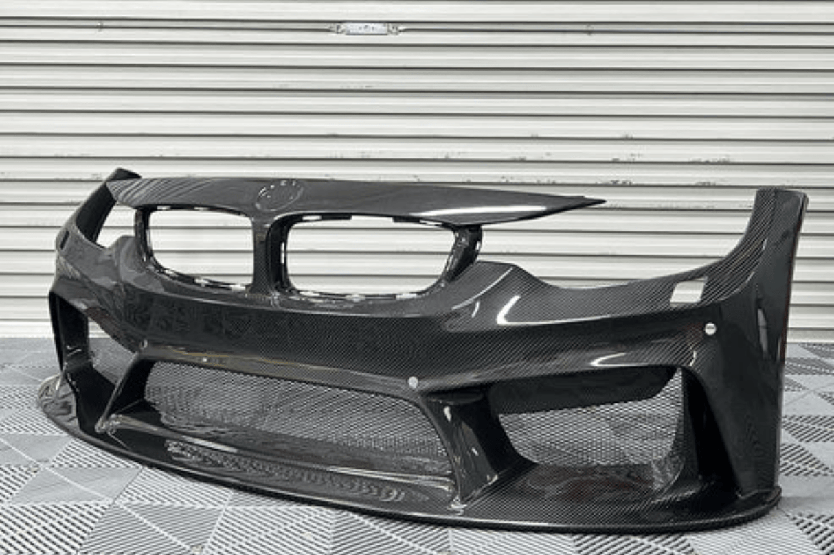 BMW 3 Series F80 F82 F83 Carbon Fiber 3D Front Bumper (2011-2019)