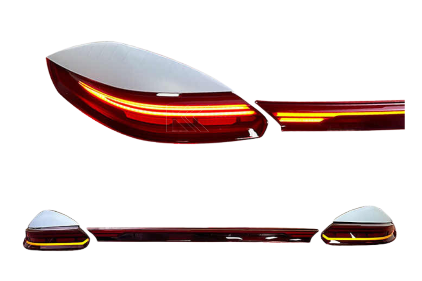Porsche Panamera Full-Width Modern Style LED Taillights (2010-2016)