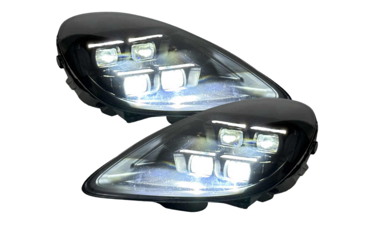 Porsche 718 982 Modern Style LED Headlights - Modern Design Upgrade (2024+)