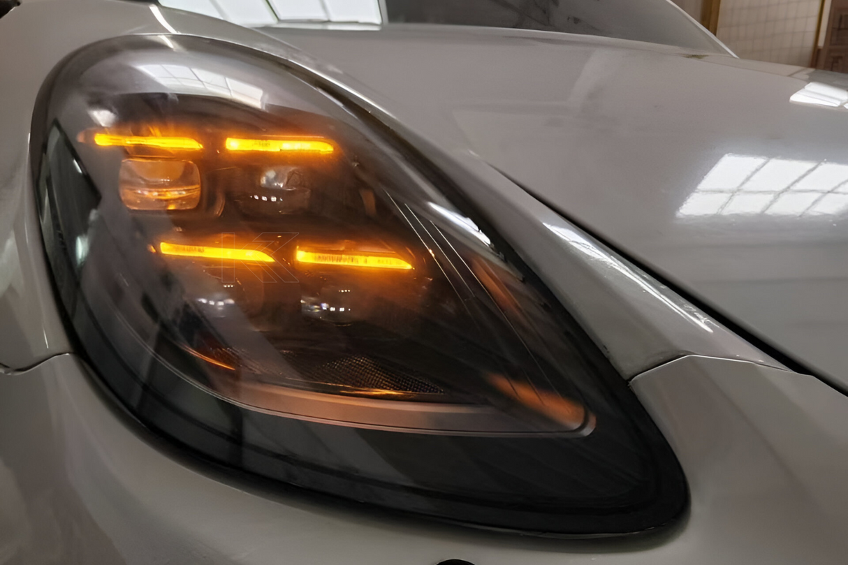 Porsche 718 982 Modern Style LED Headlights - Modern Design Upgrade (2024+)