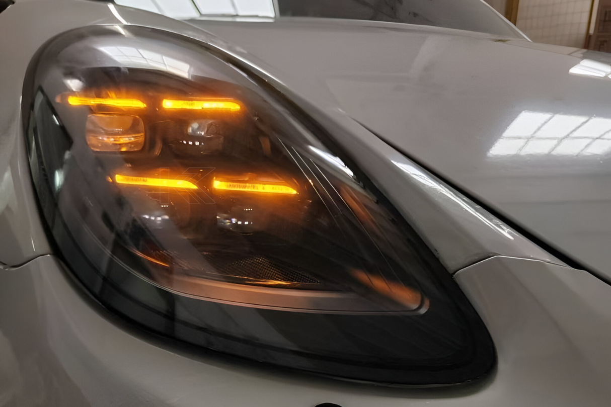 Porsche 718 982 Modern Style LED Headlights - Modern Design Upgrade (2024+)