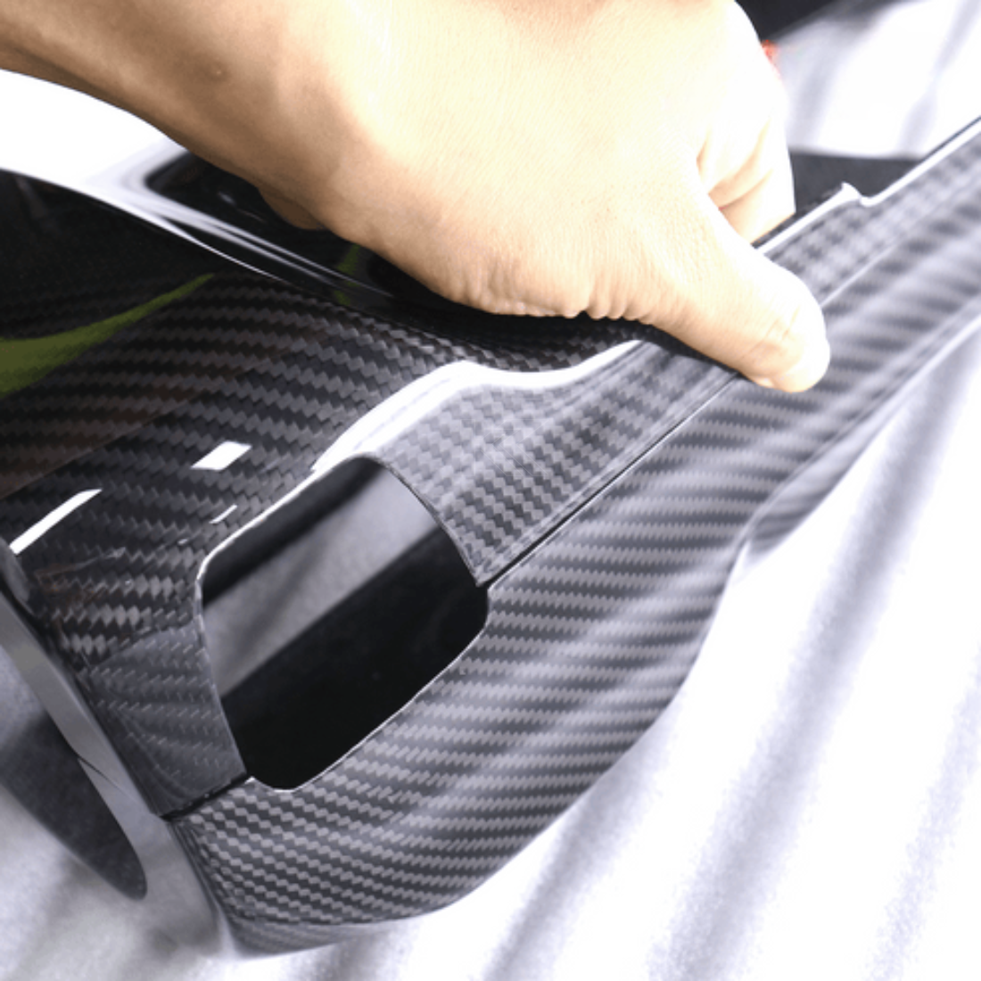 BMW 3/4 Series G80/G81/G82/G83 Carbon Fiber Steering Column Cover (2021+)