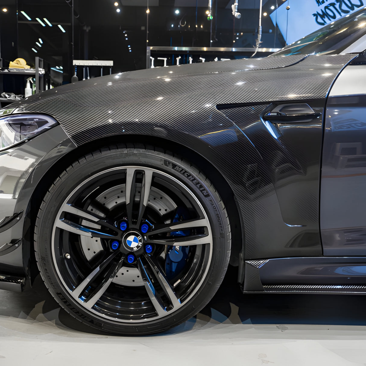 BMW 2 Series F87 Dry Carbon Fiber KB Fenders (2014-2021)