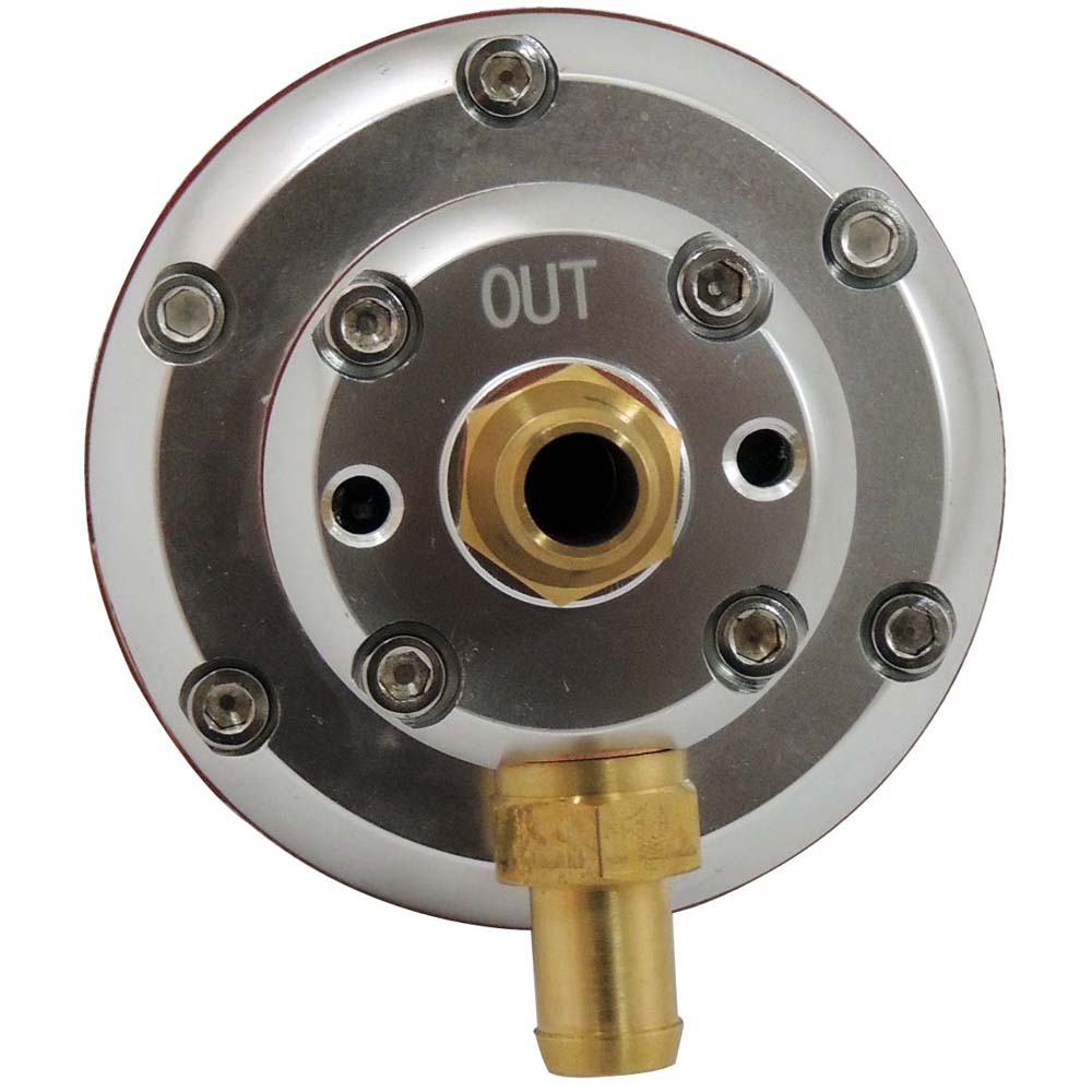 10-100 PSI Billet adjustable FMU - Silver