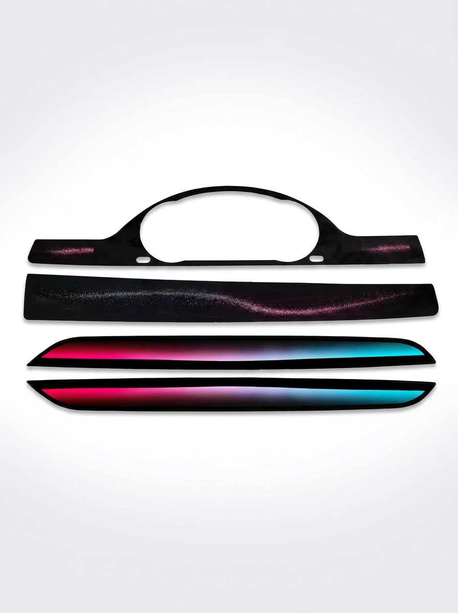VW CC LHD / RHD Interior 64-Color Rainbow LED Ambient Light Kit Trim Upgrade 2013 - 2018 OE 3C0947581