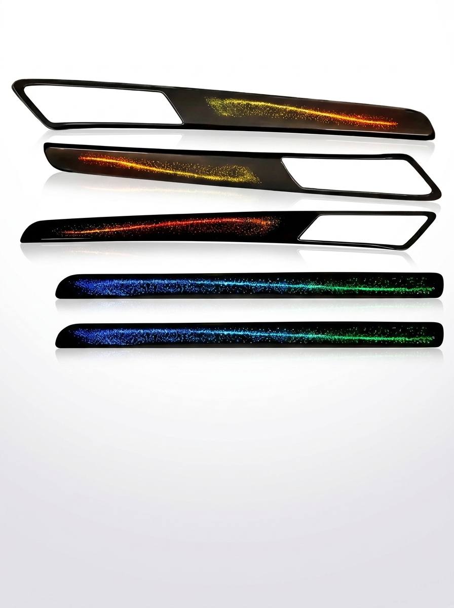 VW Golf 7 MK7 LHD / RHD Interior 64-Color Dynamic Rainbow LED Ambient Light Kit 2017 - 2021 OE 5G4858065A