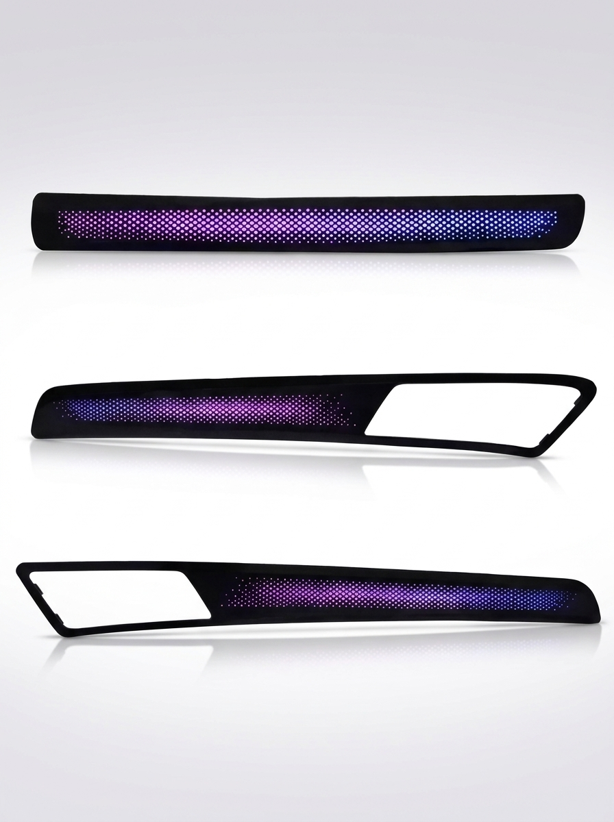 VW Golf Sportsvan LHD / RHD Interior 64-Color Synchronized Rainbow Dynamic LED Ambient Light Kit 2014 - 2020