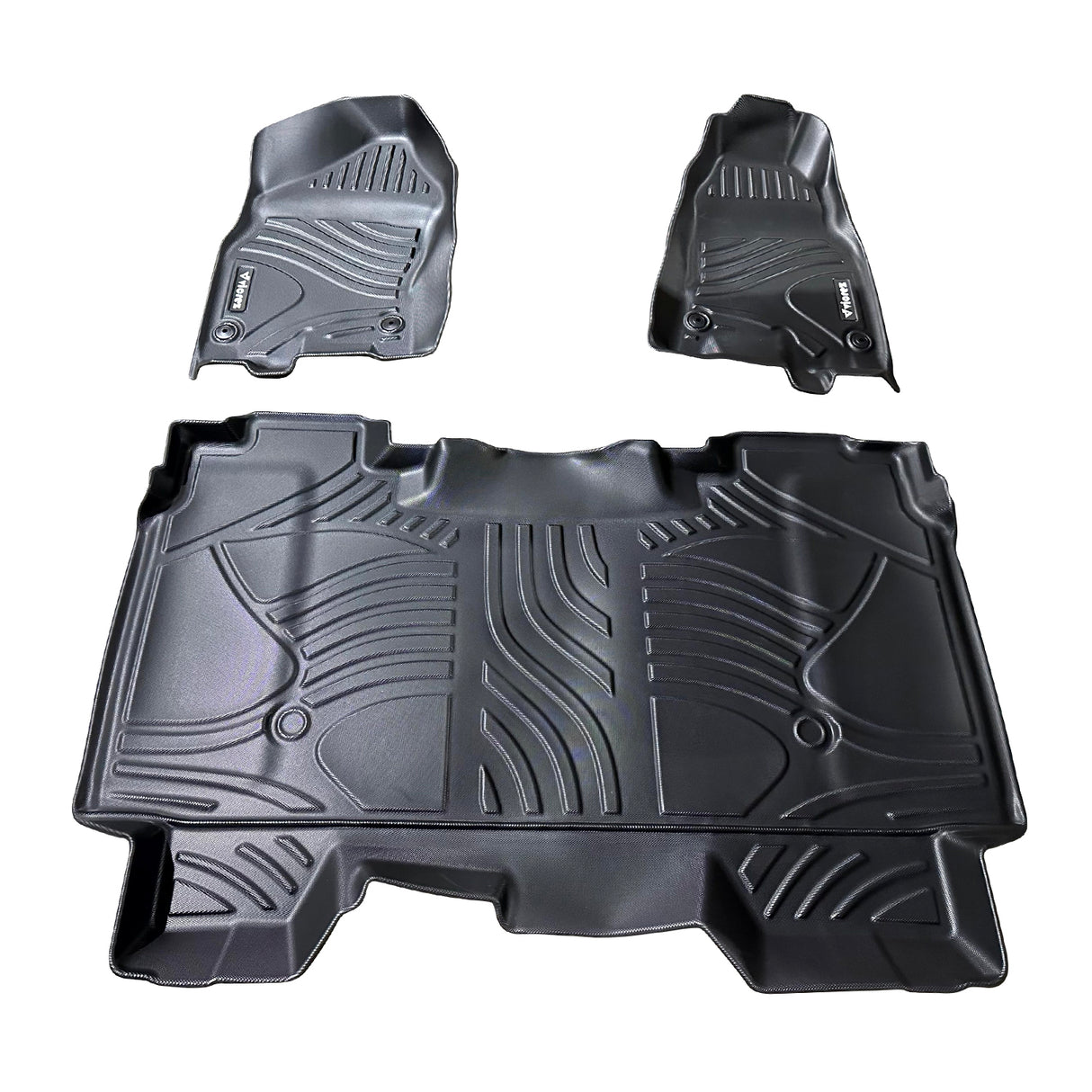 Vicrez All-Weather Front and Rear Floor Mat Liners | RAM 1500 2019-2024