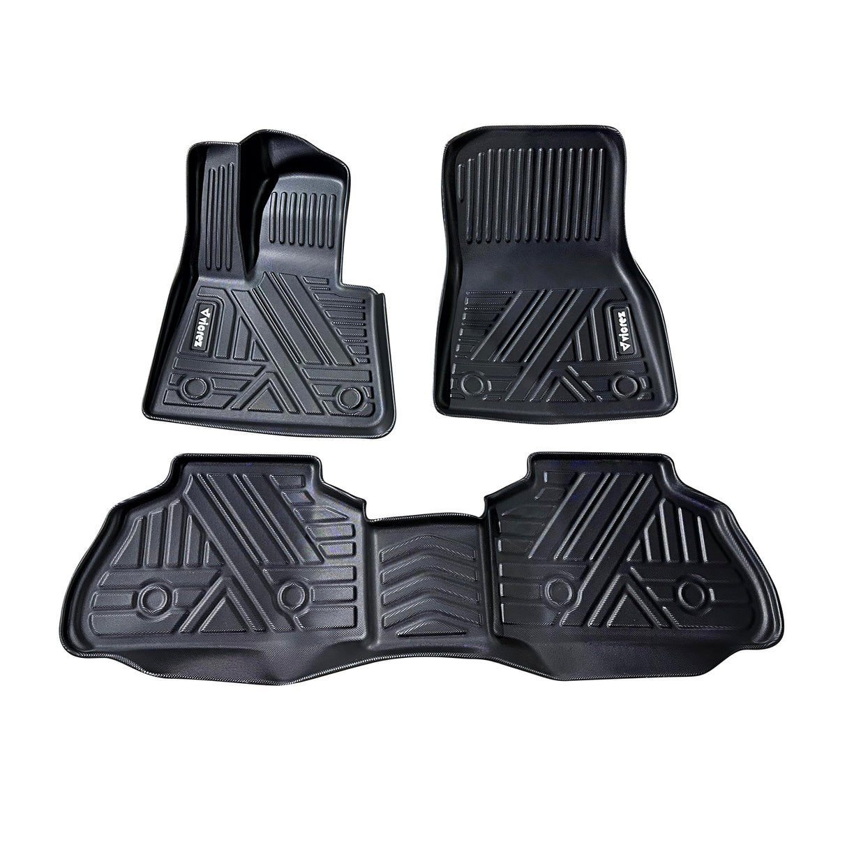 Vicrez All-Weather Front and Rear Floor Mat Liners | BMW X5 2019-2025