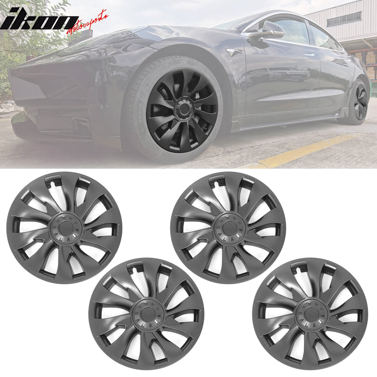 2017-2023 Tesla 3 18'' Hubcap Wheel Rim Cover ABS