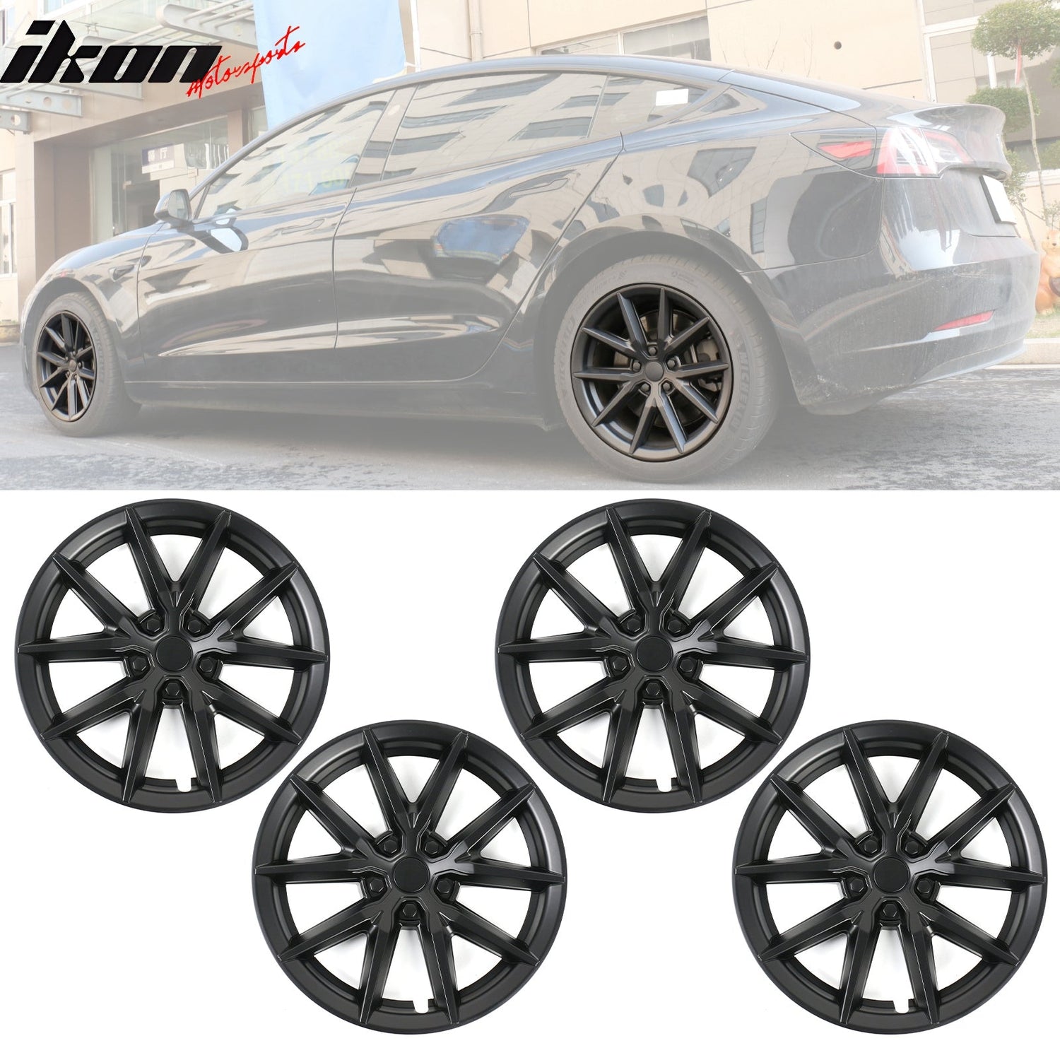 2017-2023 Tesla 3 18'' Hubcap Wheel Rim Cover ABS