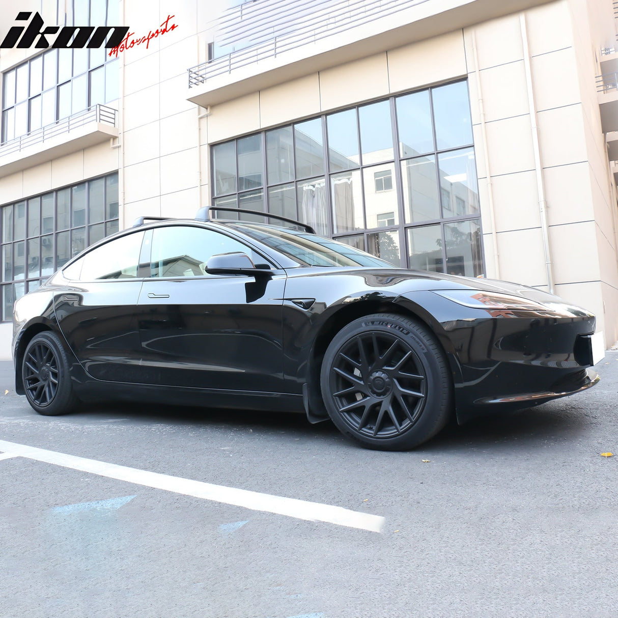 2024-2025 Tesla Model 3 18'' OE Style Wheel Covers Hubcap Matte Black