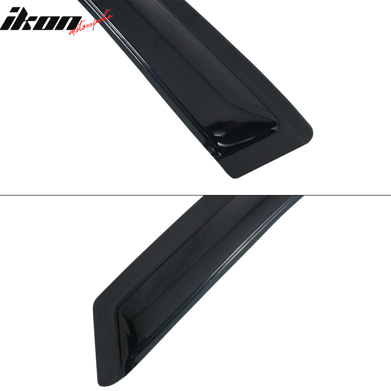 2007-2013 Acura MDX Visor Windows Rain Guard Acrylic Slim Style Smoke