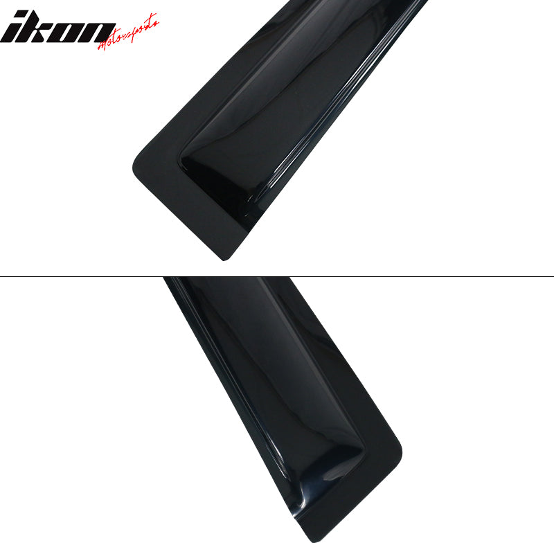 2007-2013 Acura MDX Visor Windows Rain Guard Acrylic Slim Style Smoke
