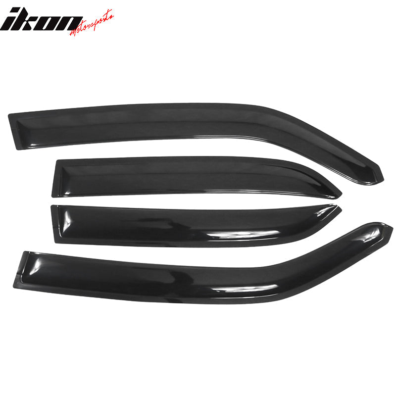 2005-2010 Chrysler 300 Slim Style Smoke Tinted Visor Window Acrylic