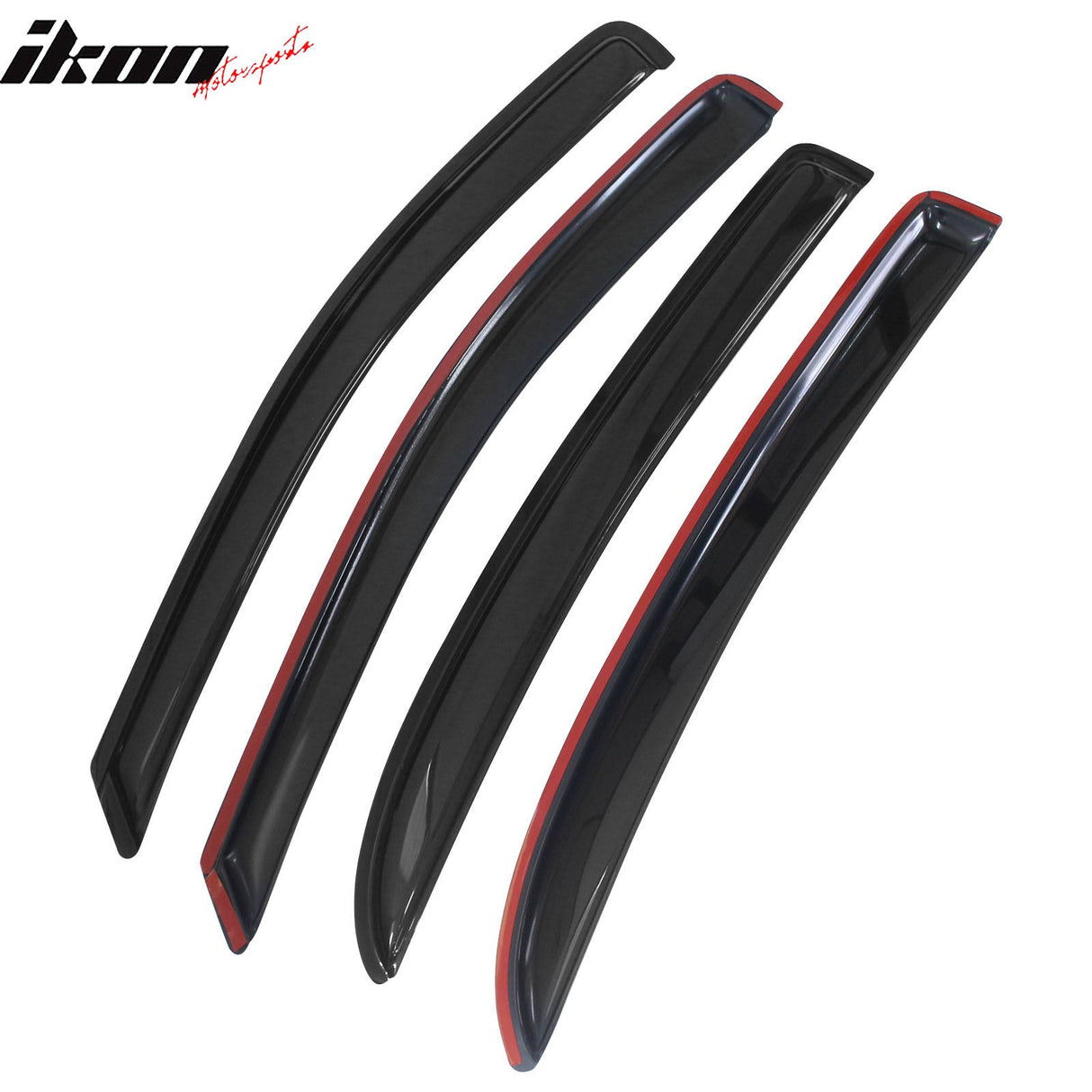 2005-2010 Chevy Cobalt Smoke Tinted Slim Style Visor Windows Acrylic