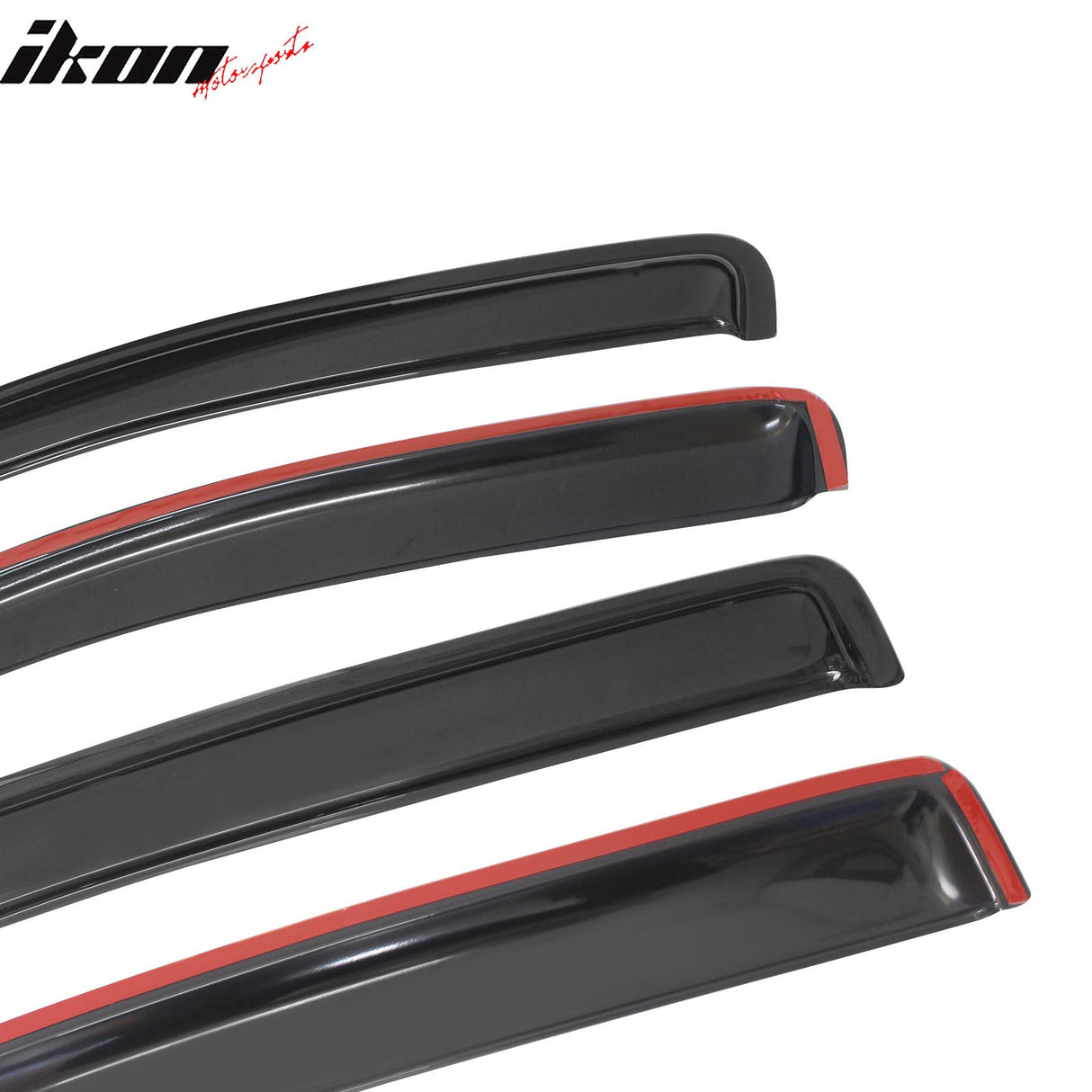2005-2010 Chevy Cobalt Smoke Tinted Slim Style Visor Windows Acrylic