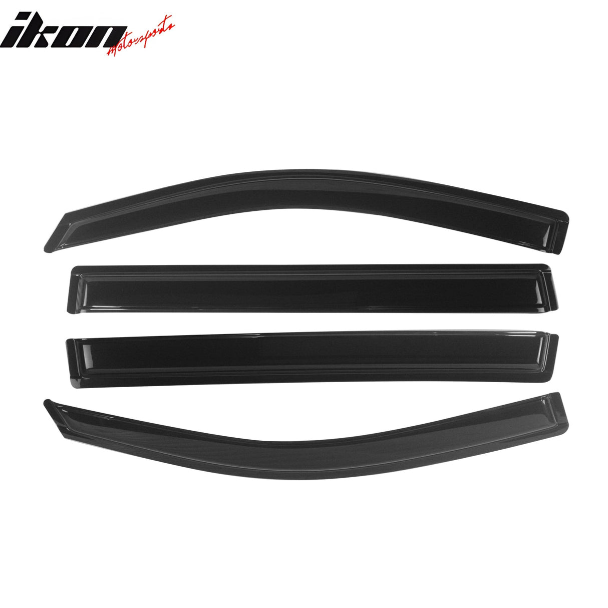 2015-2020 Chevy Suburban Slim Style Smoke Tinted Window Visors Acrylic