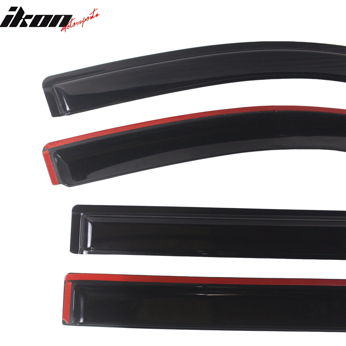 2015-2020 Chevy Suburban Slim Style Smoke Tinted Window Visors Acrylic