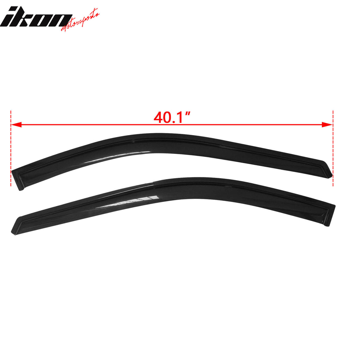 1996-2007 Chrysler Town Country Caravan Smoke Window Visors Acrylic