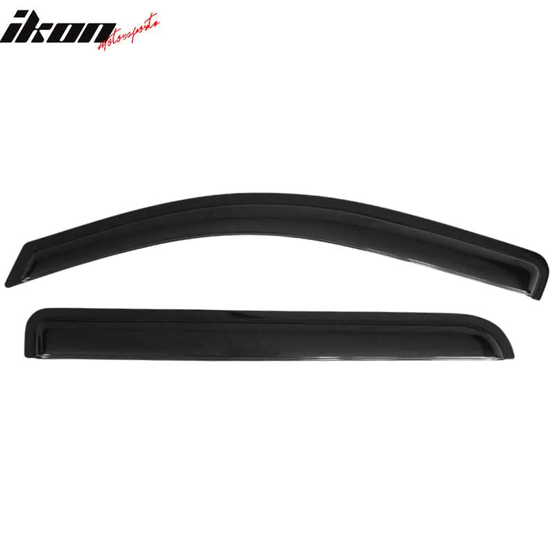 2014-2019 Chevrolet Silverado GMC Sierra Crew Cab Slim Window Visor