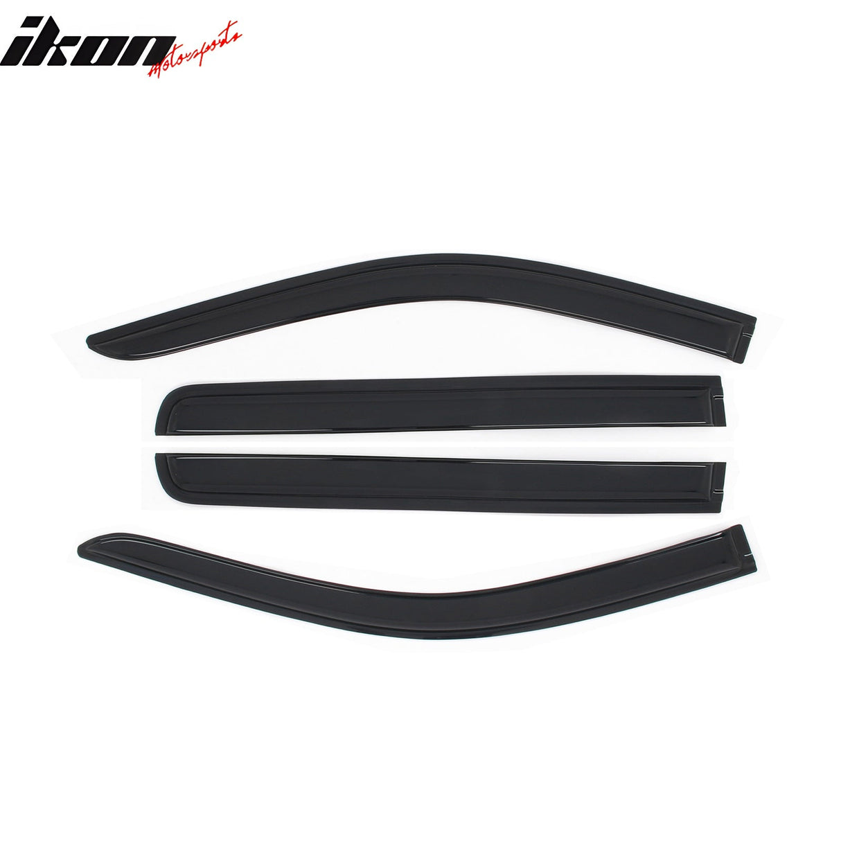 2019-2025 Chevy Silverado & GMC Sierra 1500 Crew Cab 4PC Window Visors