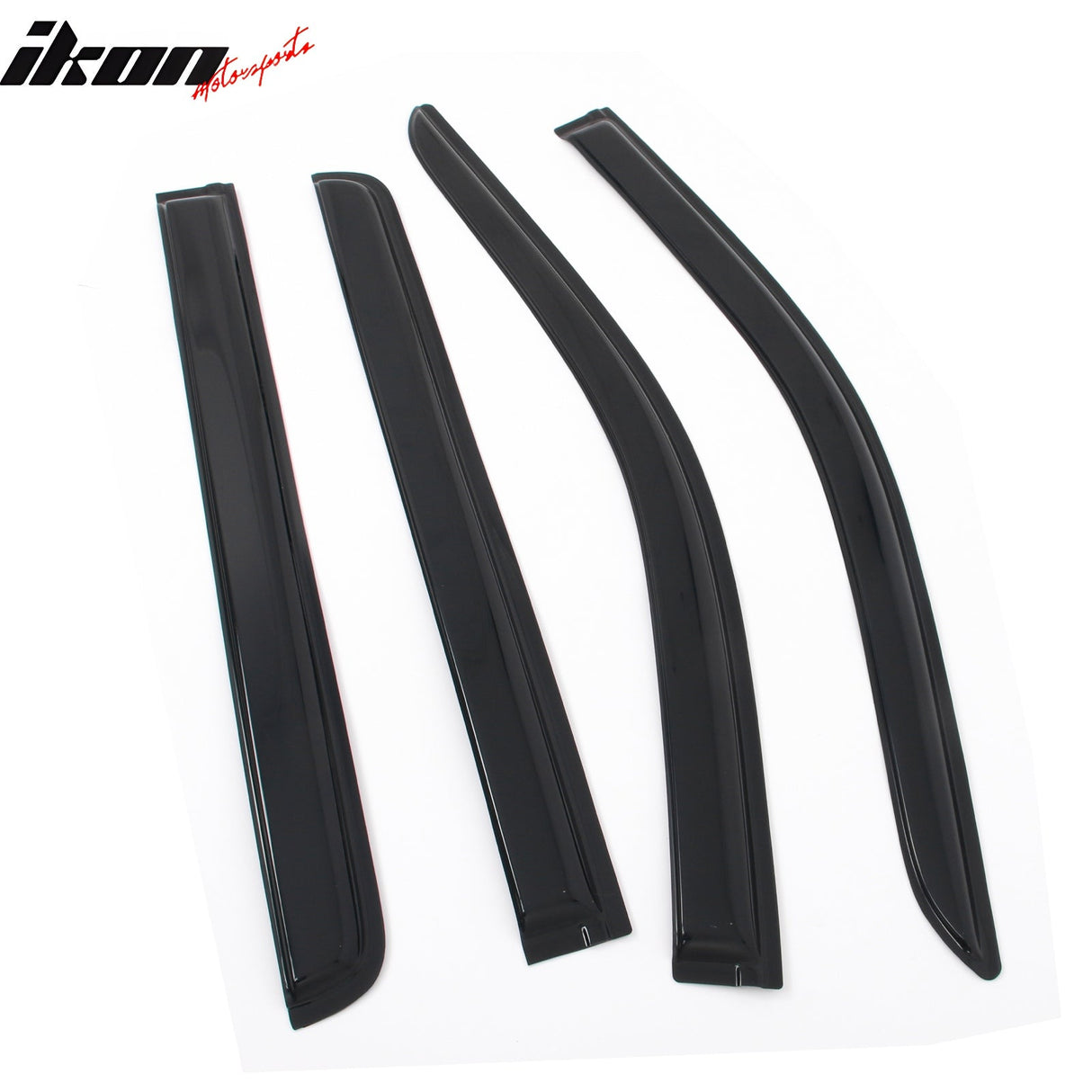 2019-2025 Chevy Silverado & GMC Sierra 1500 Crew Cab 4PC Window Visors