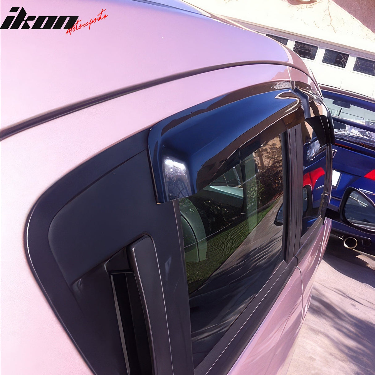 2013-2015 Chevy Spark Hatchback Sedan Acrylic Window Visors 4Pc Set